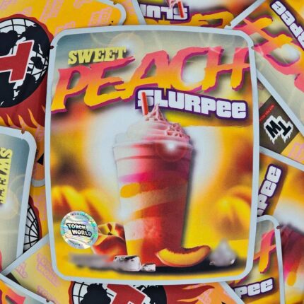 sweet peach slurpee by gumdropz